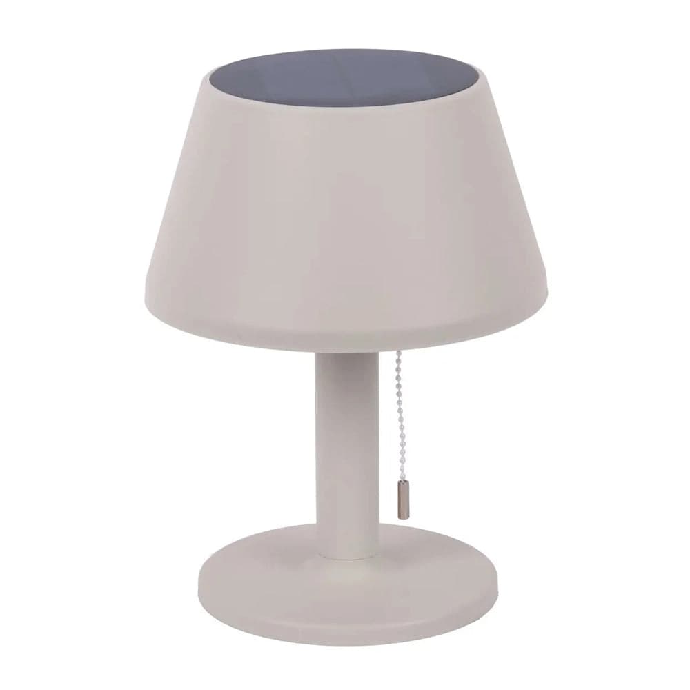 Lámpara de mesa polipropileno taupe interior/exterior Ø20xH26 cm LED - PGLS0084