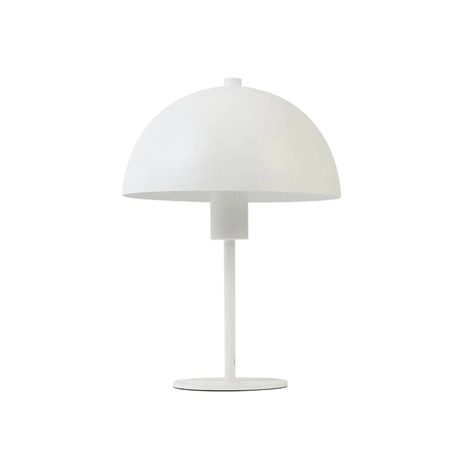 Lámpara de mesa Ø25x35 cm blanco mate E27- LLLS0320