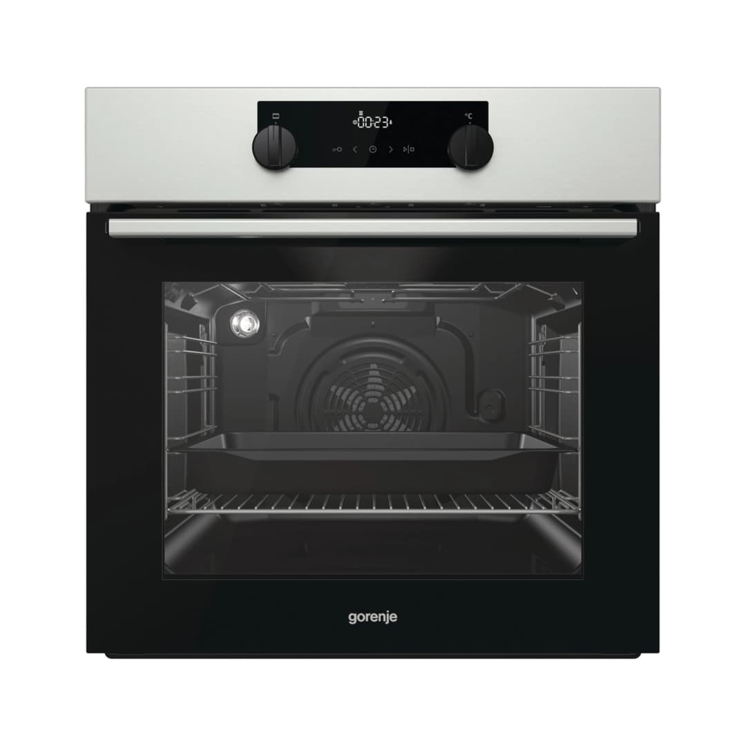 Horno Eléctrico Empotrable Acero Inoxidable + Cristal Basic 60 cm