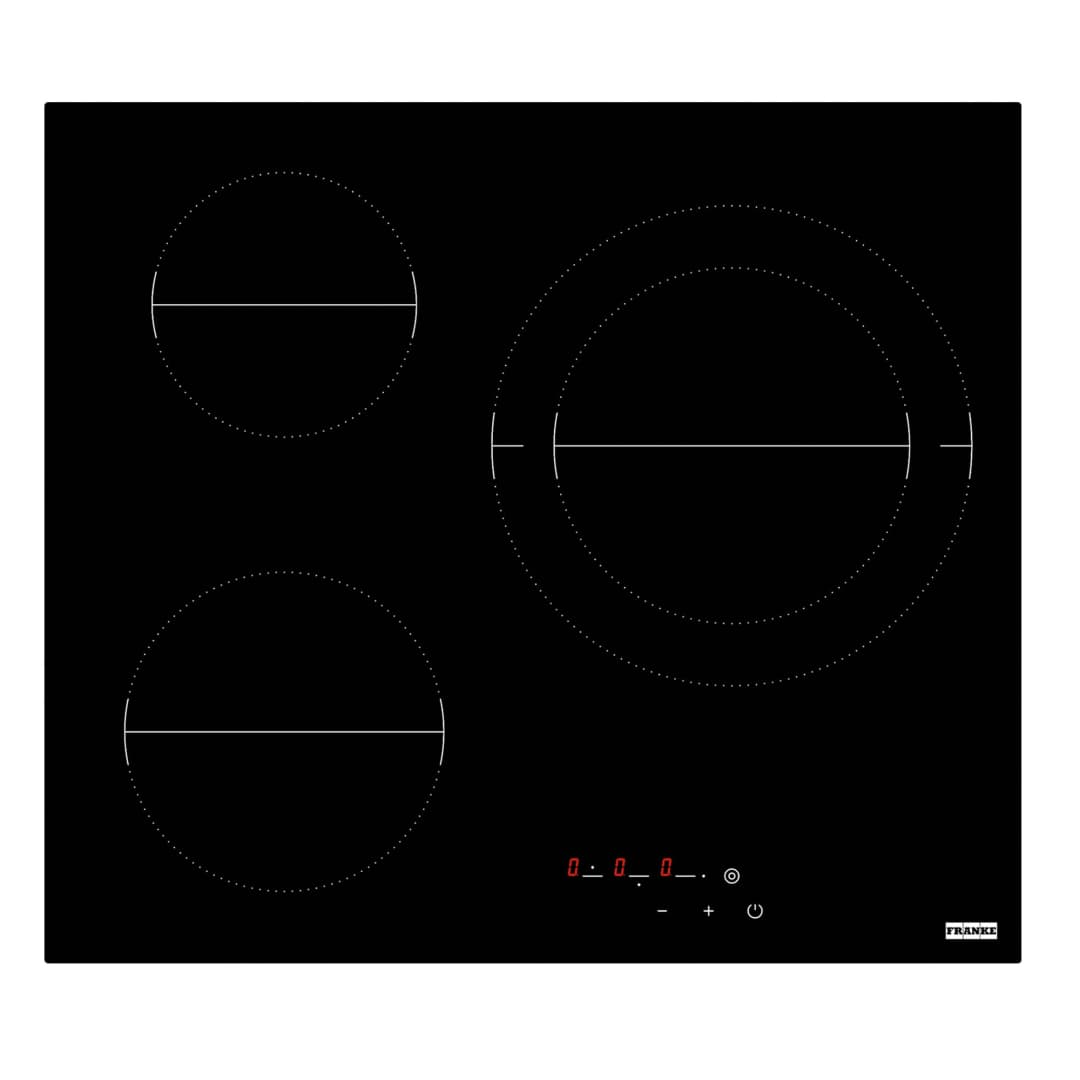 Encimera Vitrocerámica FHR 603 Negro 520x440