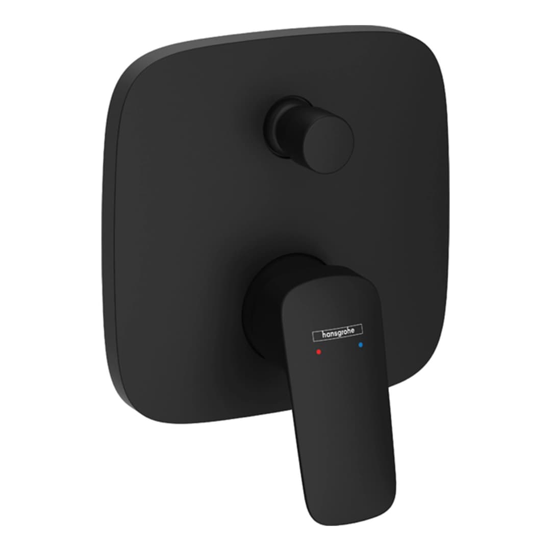Embellecedor Tina Logis Empotrado 2 Vias 71405670 Negro Mate