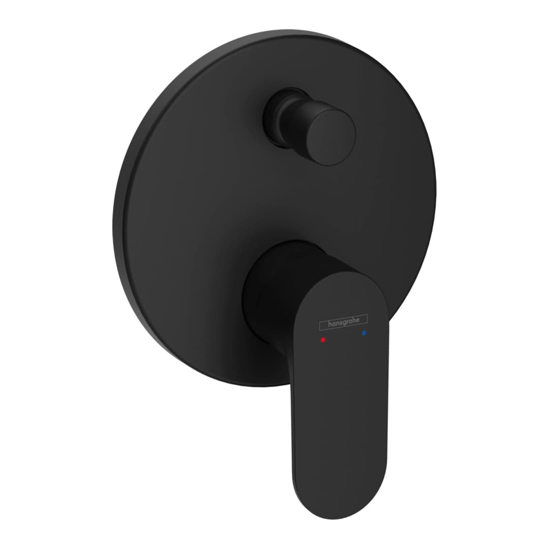 Embellecedor Tina Rebris S Empotrado 2 Vias 72466670 Negro Mate