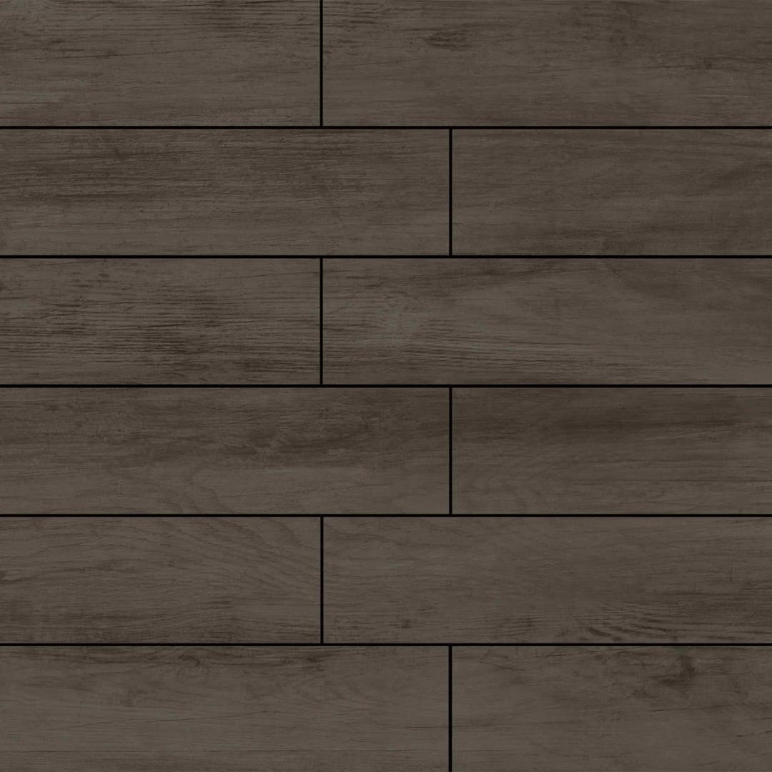 Porcelanato Cairo Black Mate In/Out 20x120 cm