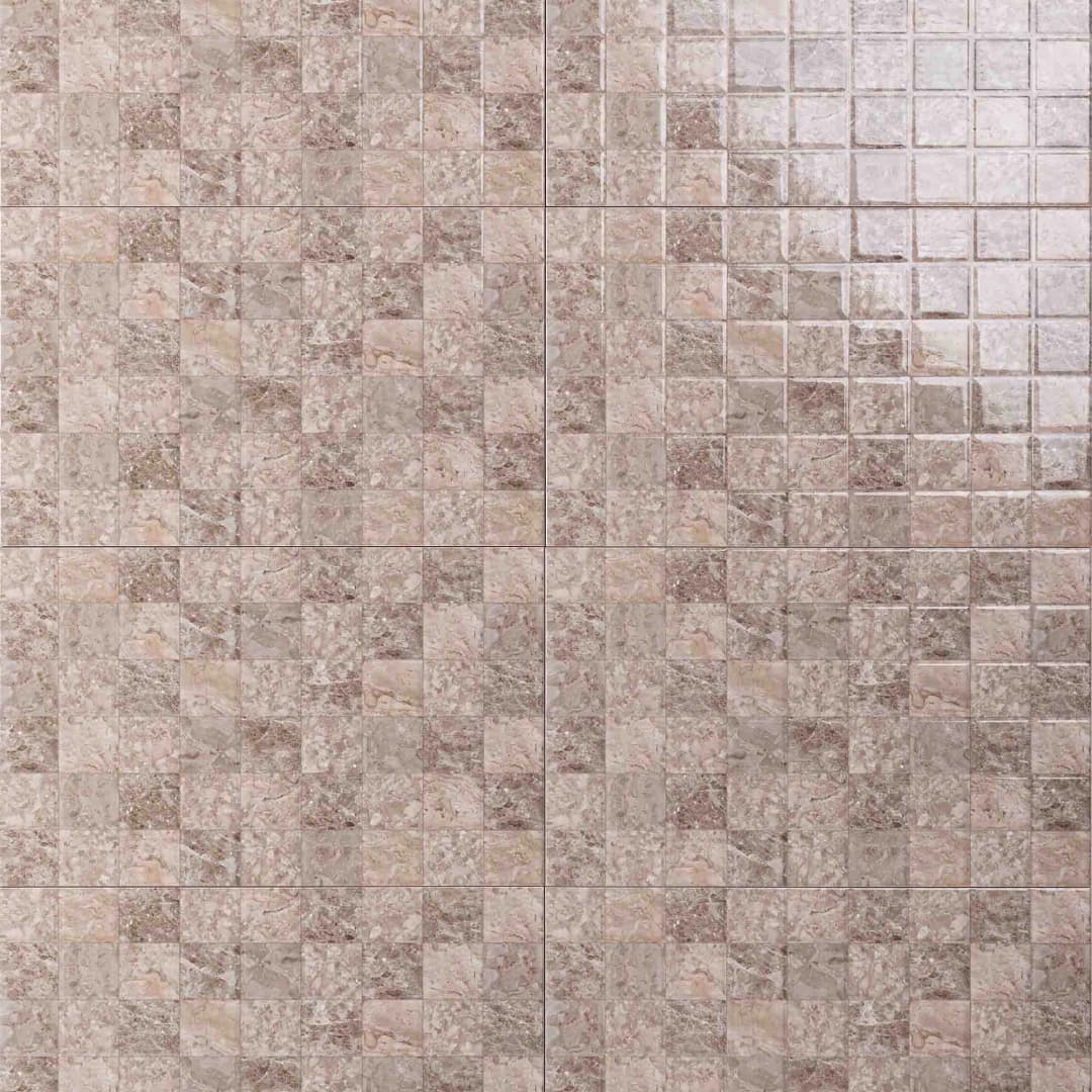 Cerámica Muro Frost Block Brillante No Rectificado 25x40 cm