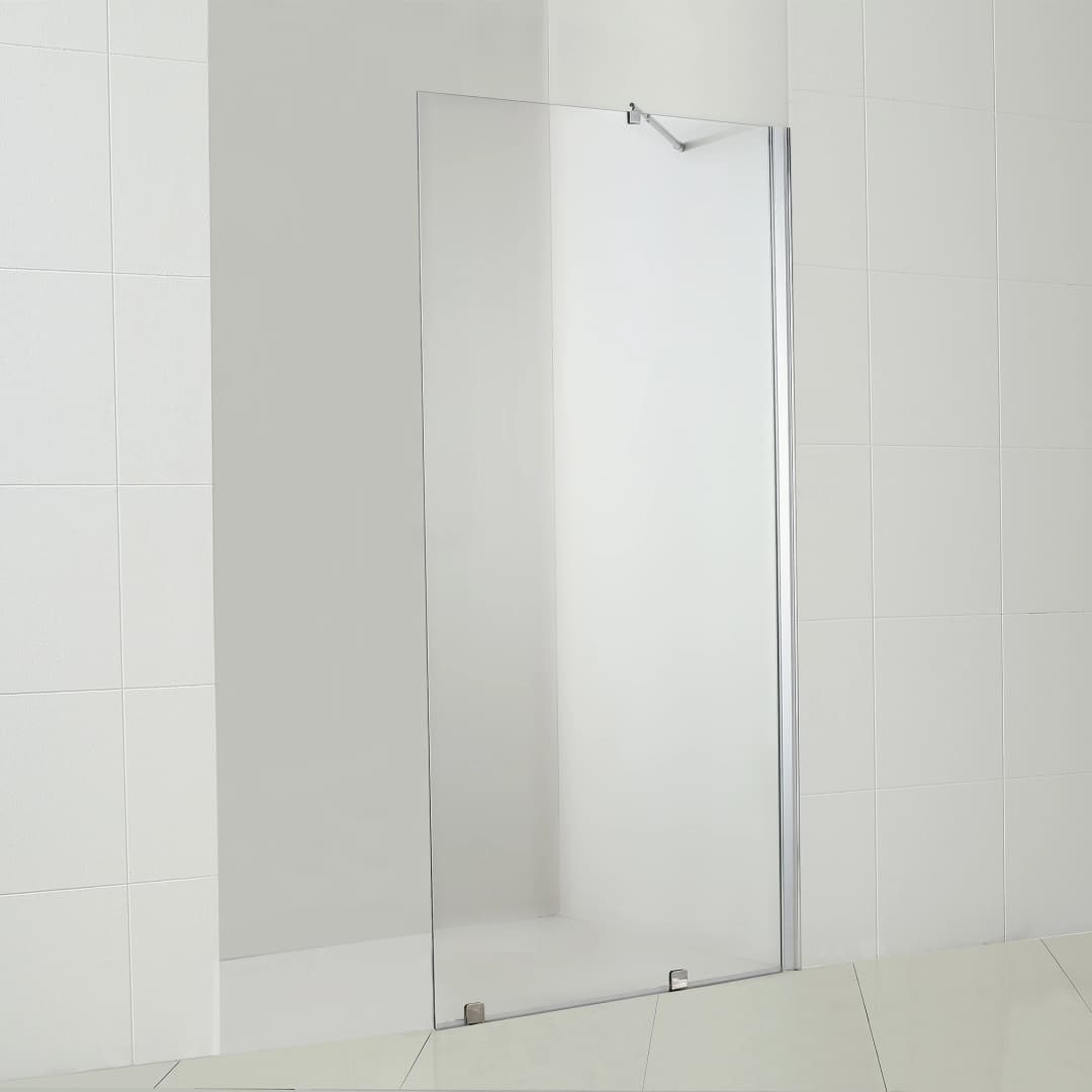 Mampara Style Fija Cromo 1000x1980 mm Laminada