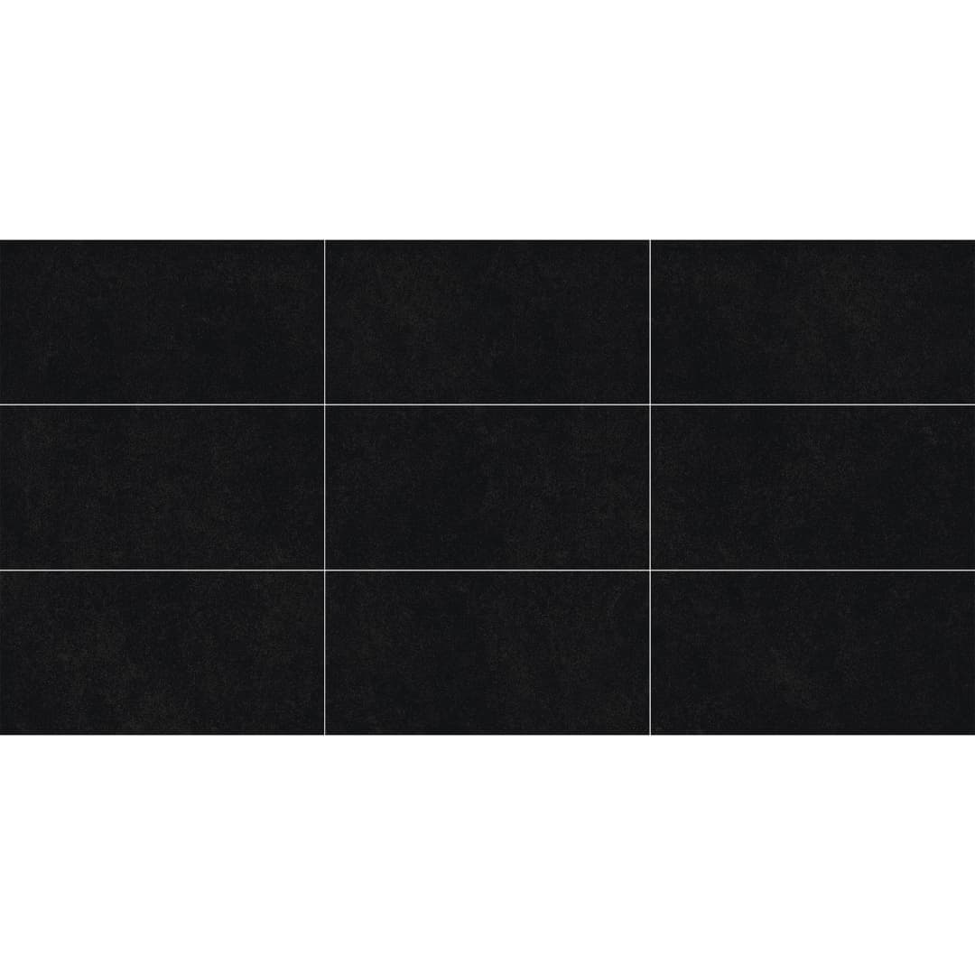 Gres Porcelánico Klassic Negro Mate 30x60 cm