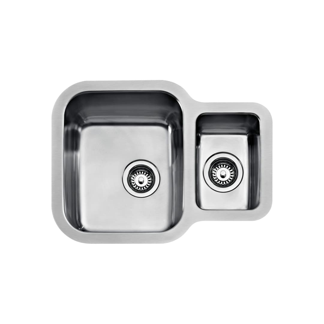 Lavaplatos Be 2 Cubetas Acero Inoxidable 624x464x200 mm