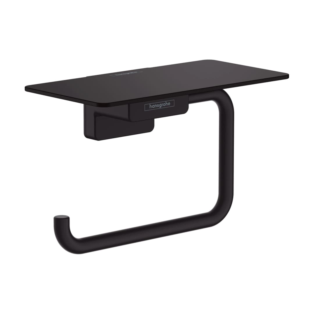 Portarollo Addstoris sin Tapa Metal Negro 15x8x8 cm