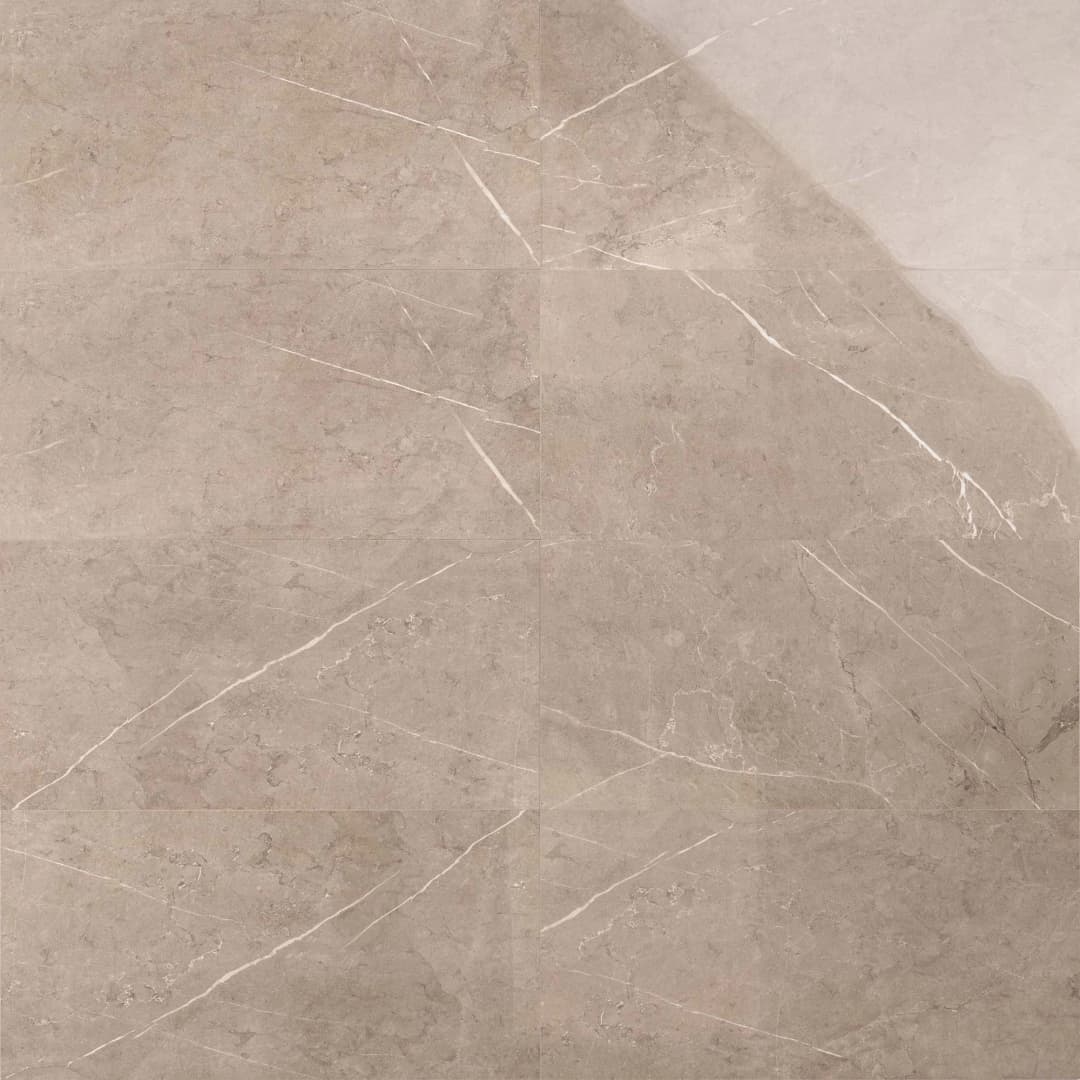 Porcelanato Pietra di Italia Taupe Pulido 30x60 cms
