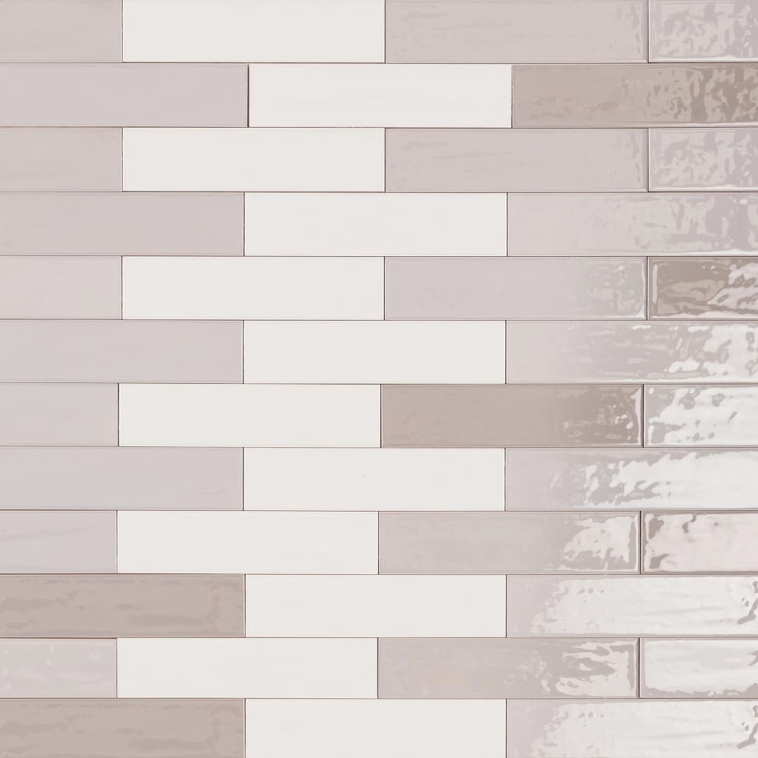 Cerámica Muro Sailing Gris Brillante 6x25 cm
