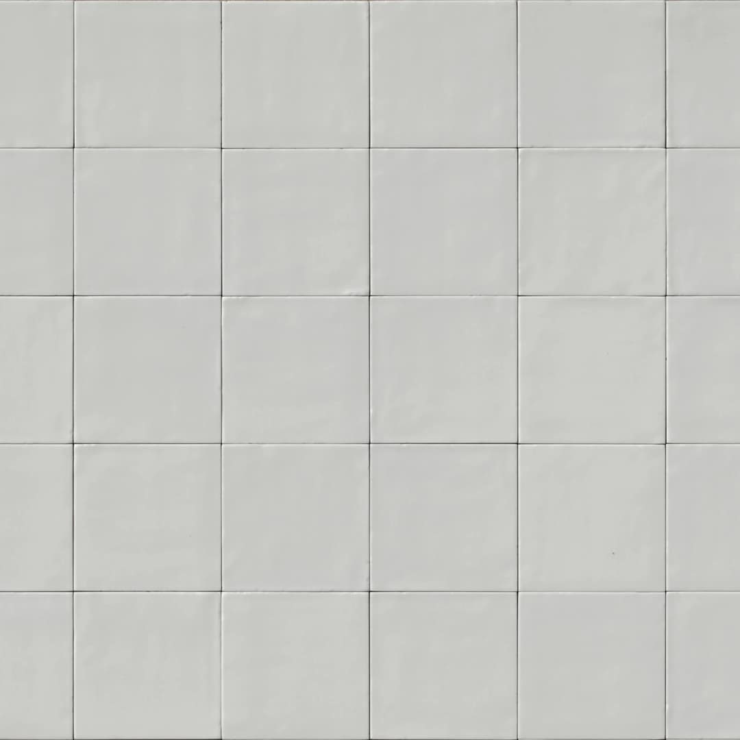 Porcelanato Sol Base Blanco Brillo 15X15 cm