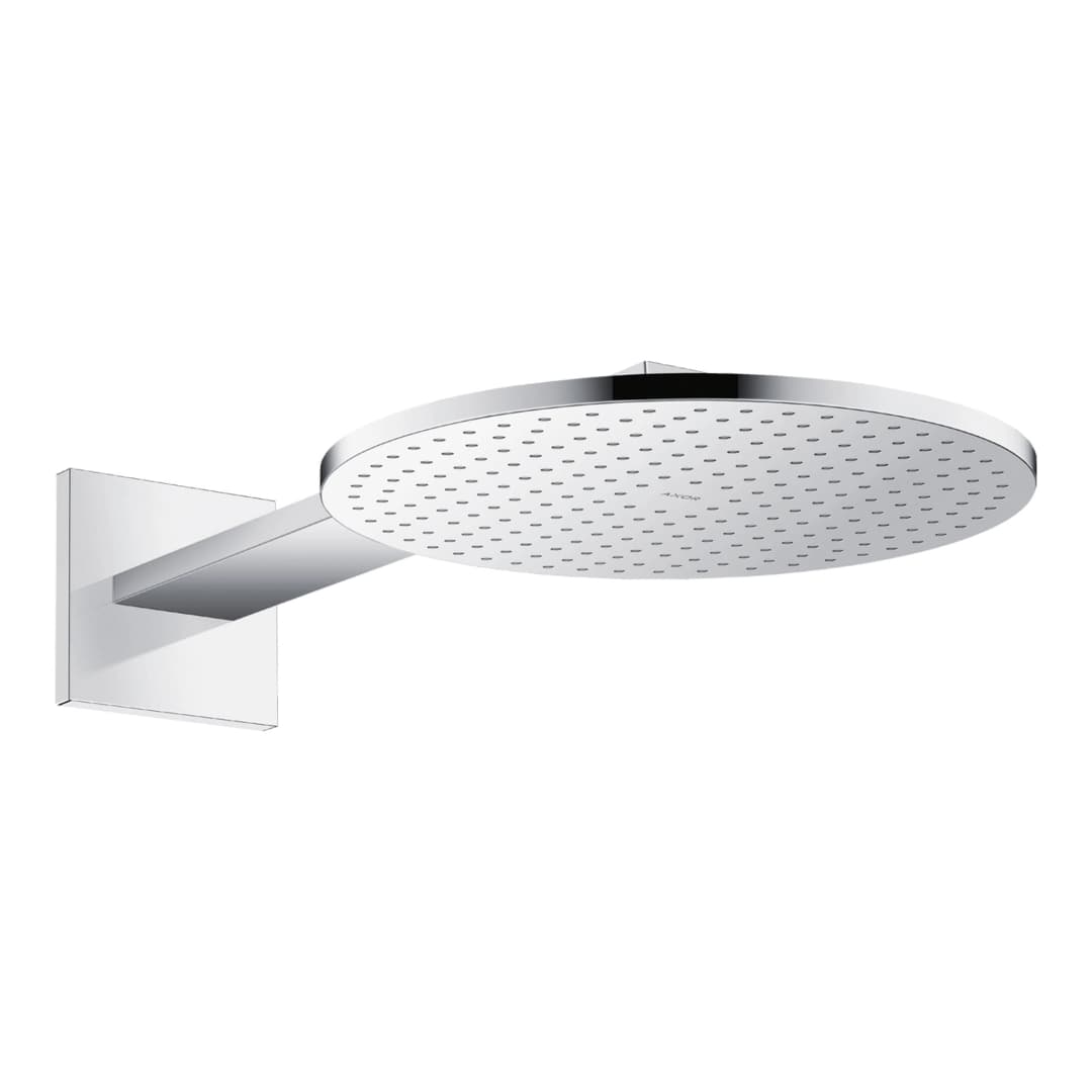Plato de ducha Soluciones de ducha Axor redodondo cuadrado cromado 300 mm