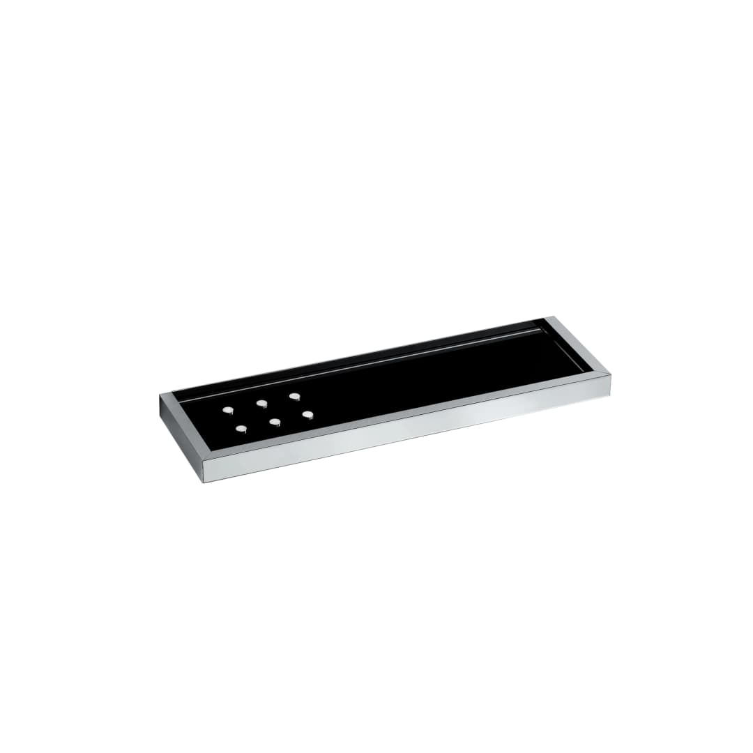 Repisa Urban Vidrio Cromado