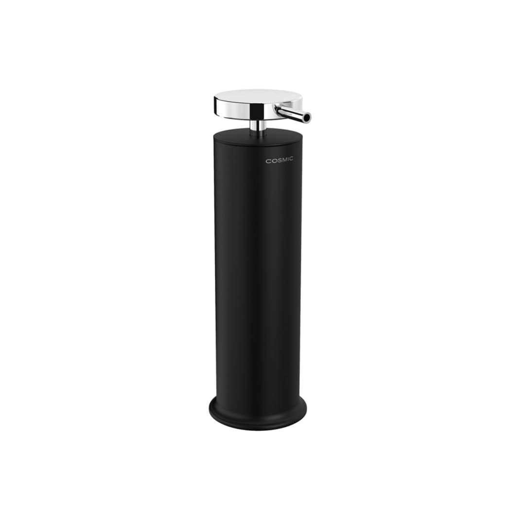 Dispensador de Jabón Geyser Sobreponer Negro Mate