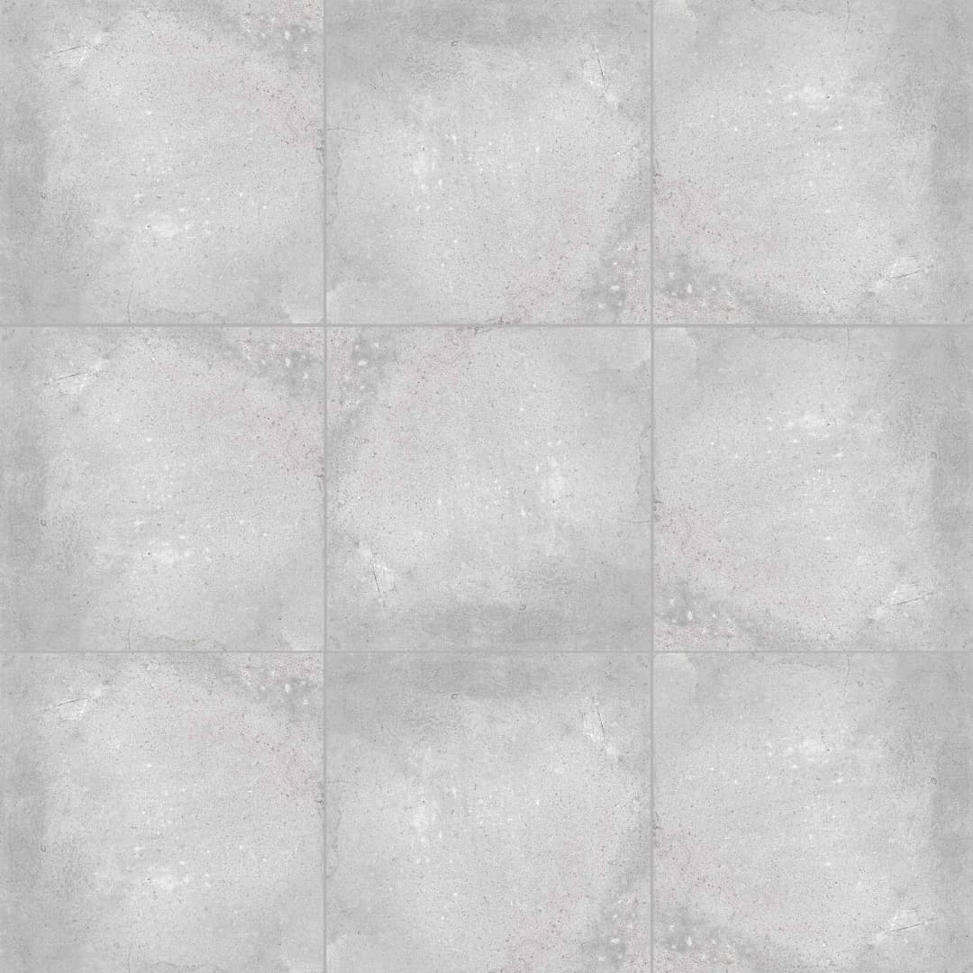 Cerámica Fortaleza Gris Claro Mate 38x38 cm