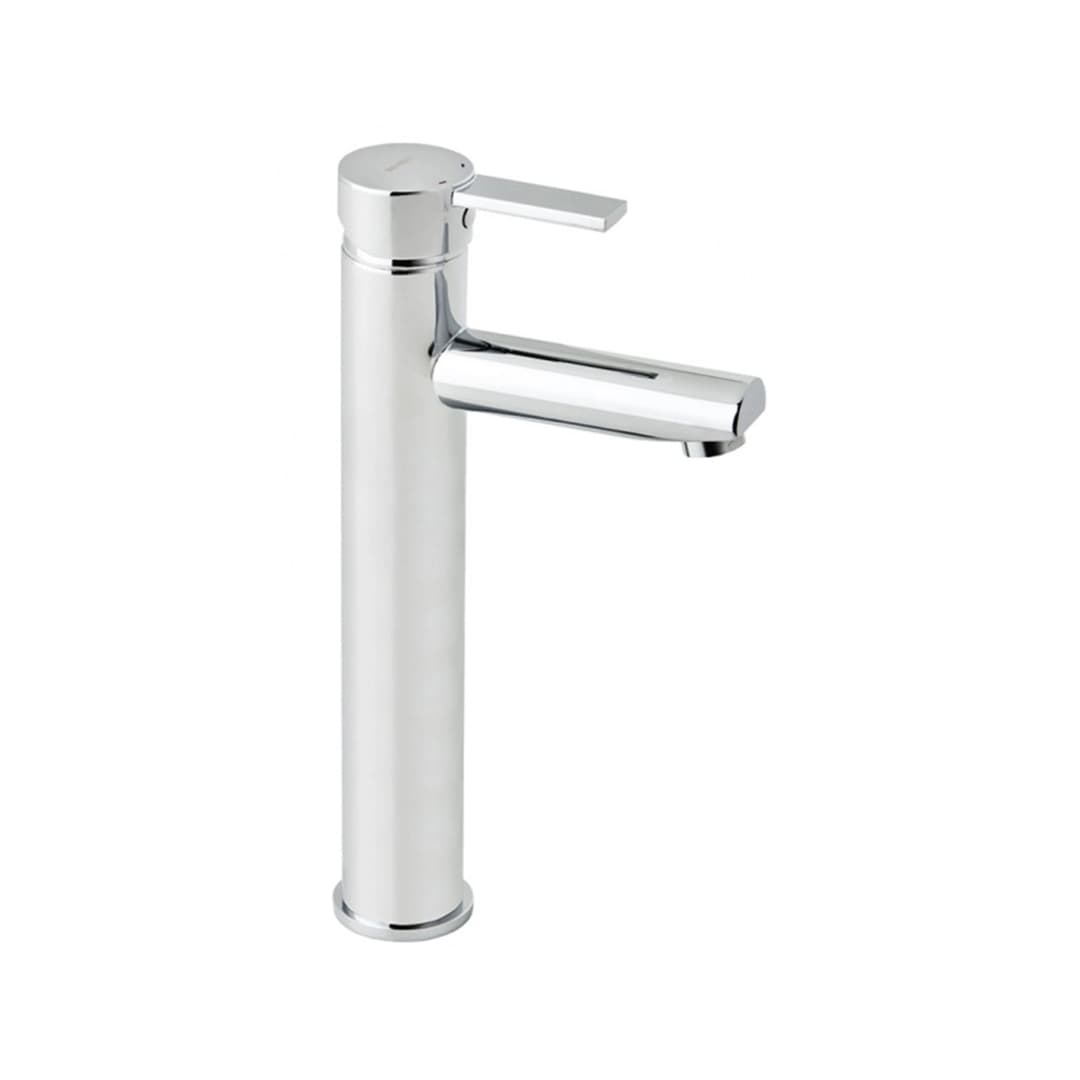 Grifería Lavamanos Tau 2 Alta 23 cm S/Desagüe 65136 29 45 66 Cromo