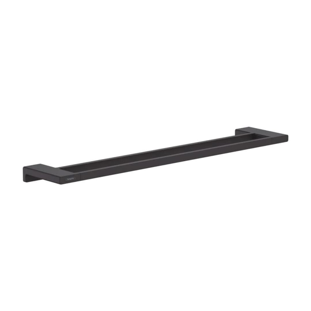 Toallero Addstoris de Barra Doble Metal Negro 64.8x12.4x3.2 cm