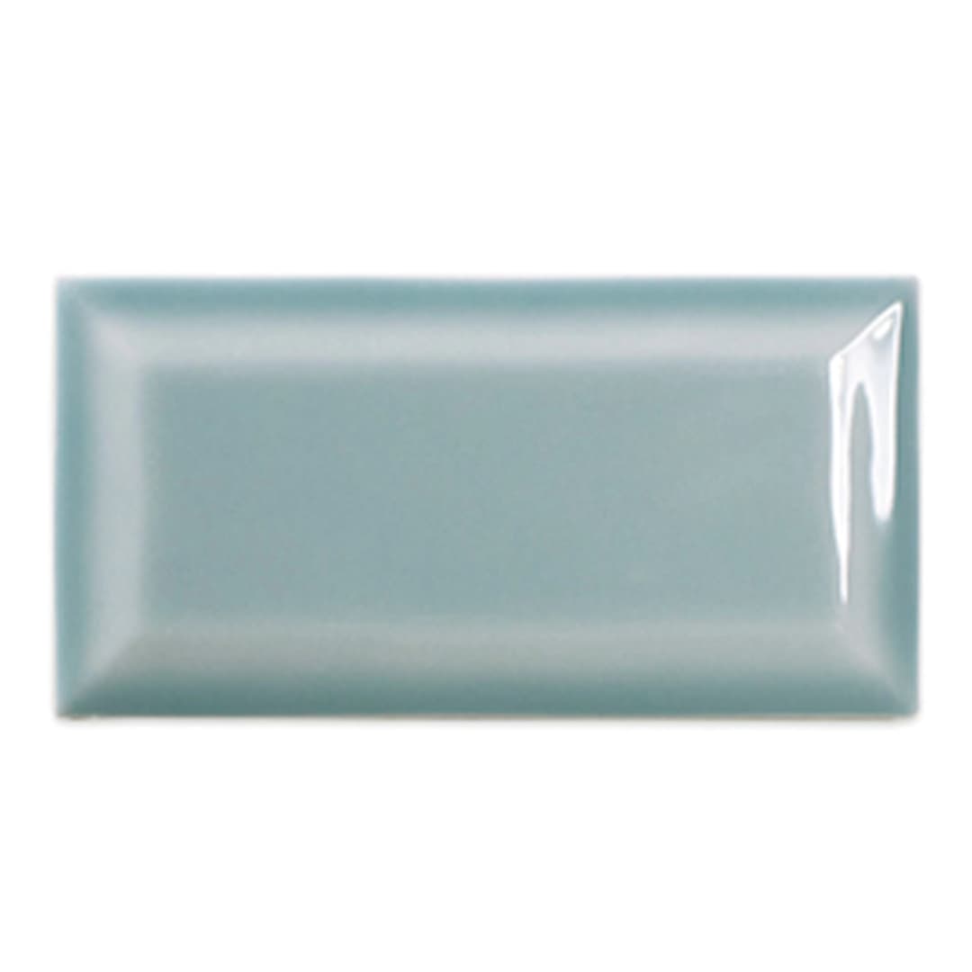 Cerámica Muro Craft Bevel Blue Brillante 6.2x12.5 cm