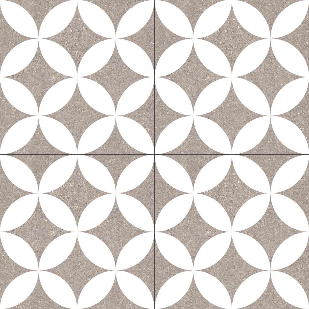 Porcelanato Dolcevita Snow Grey Mate 20x20 cm