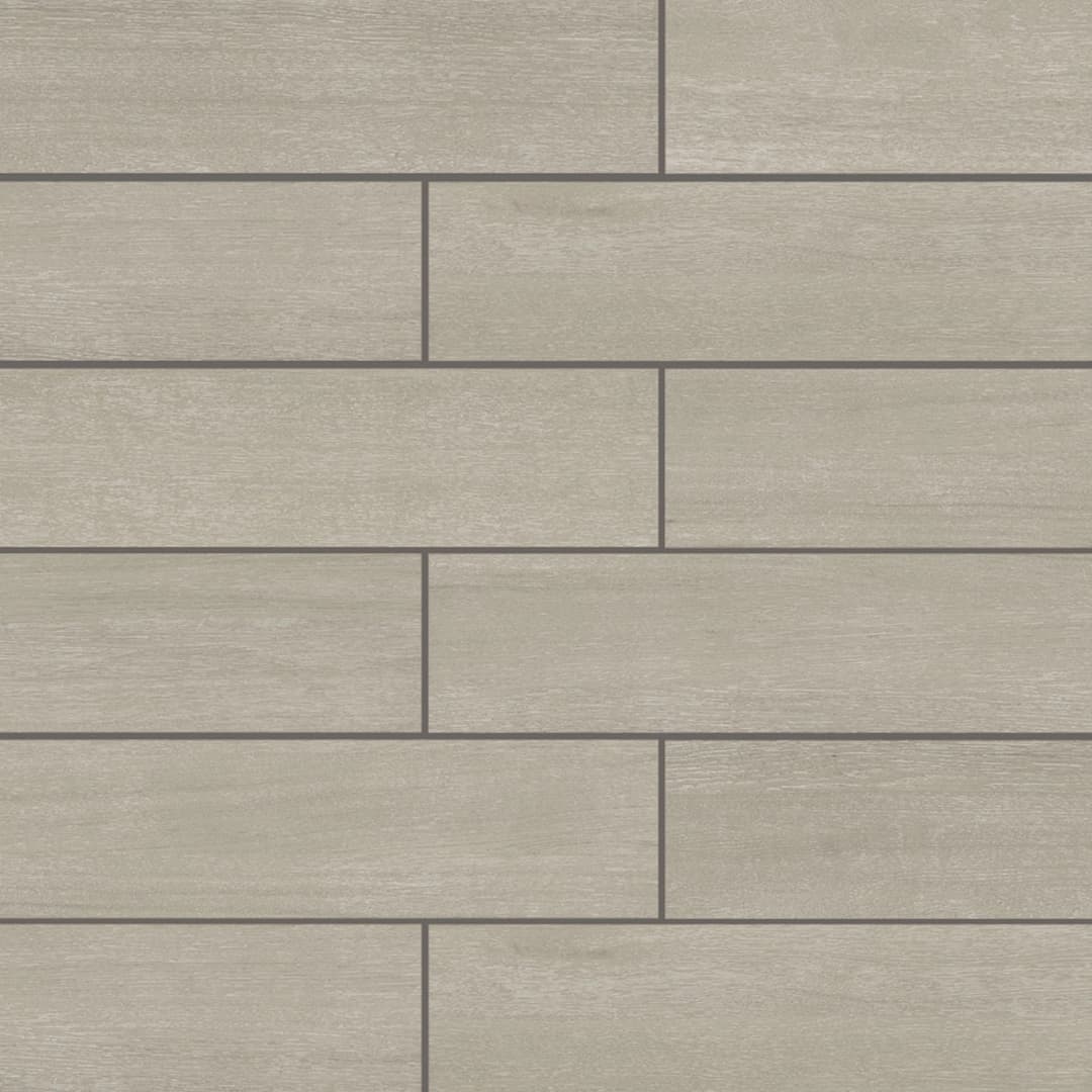 Porcelanato Dakka Plus Gris Mate 20x120 cm