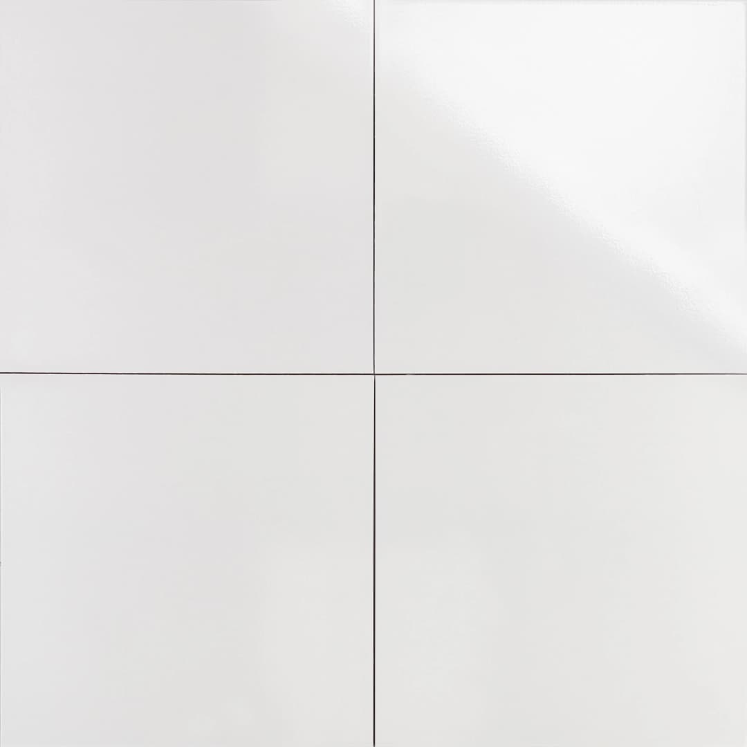 Cerámica Spazio Blanco Brillante 44x44 cm