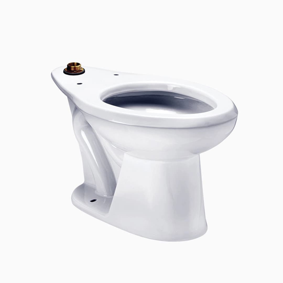 Vaso ST-2029 ADA a Piso para Fluxor Entrada Superior Blanco