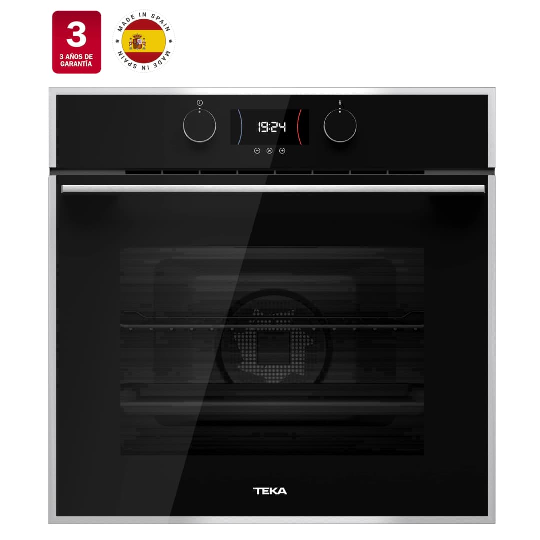 Horno Eléctrico HLB 830 SS Empotrado Con Convector de 60 cm
