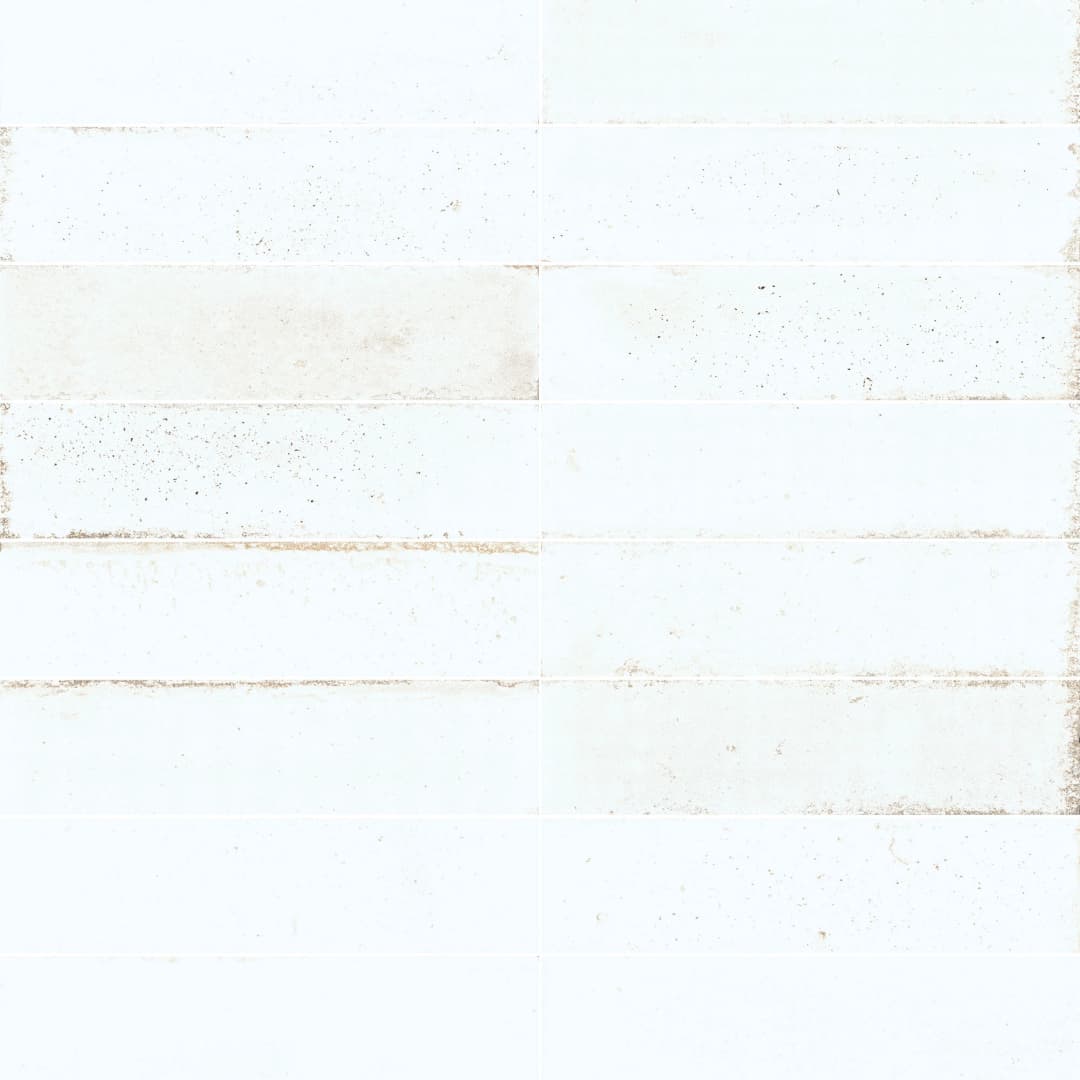 Cerámica Muro Hope Blanco Brillante 7.5x30 cm