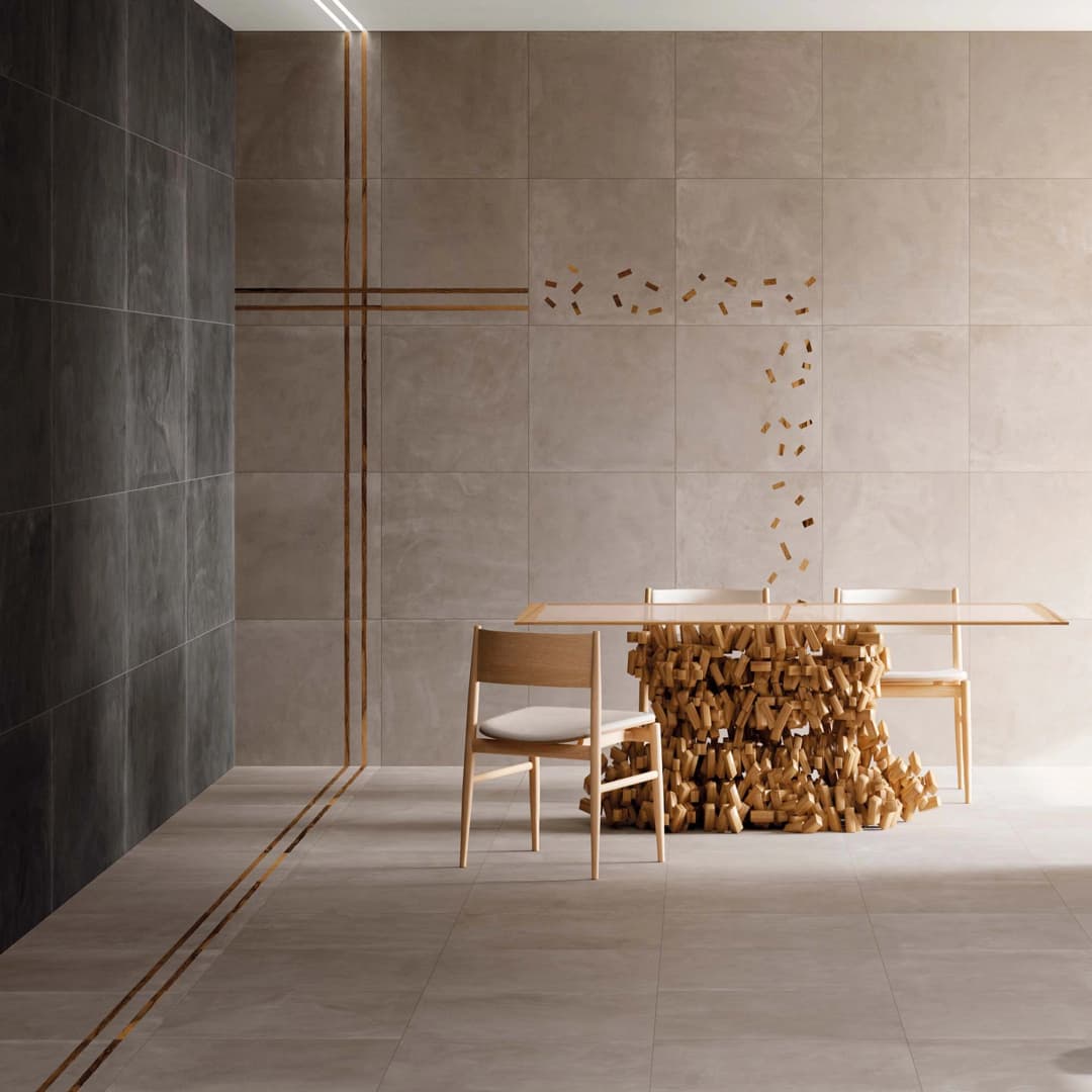 Porcelanato Sfrido Cemento 3 Grigio Mate 60x120 cm