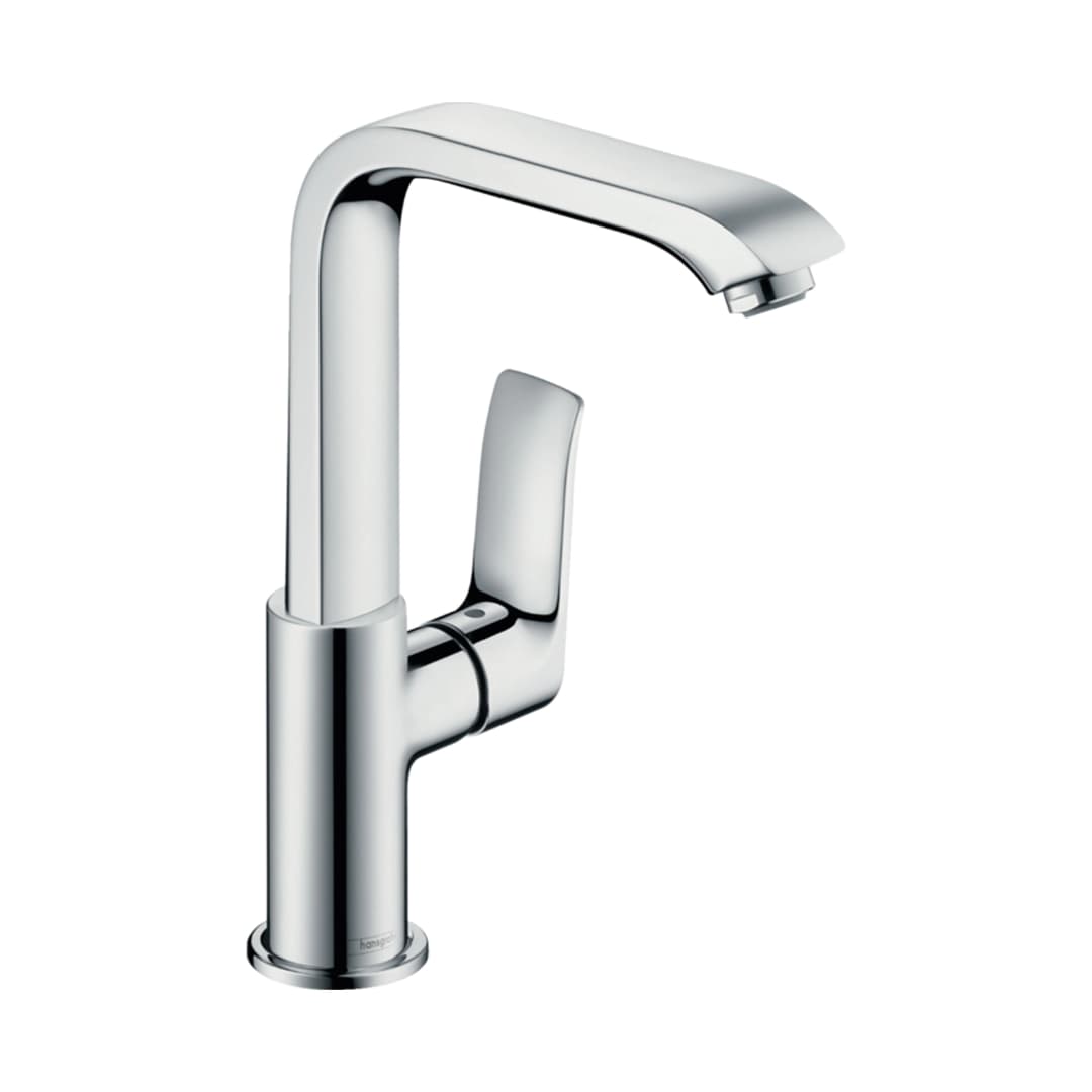 Grifería Lavamanos Metris Alta 23 cm C/Desagüe Automático 31087000 Cromo