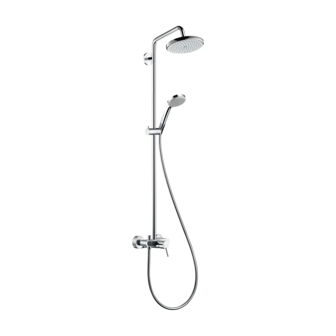 Columna Ducha Croma E2 22 cm 27222000 Cromo