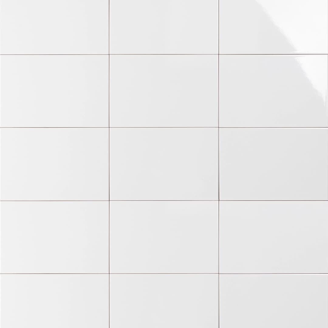 Cerámica Muro Andina Blanco Brillante 20x30 cm