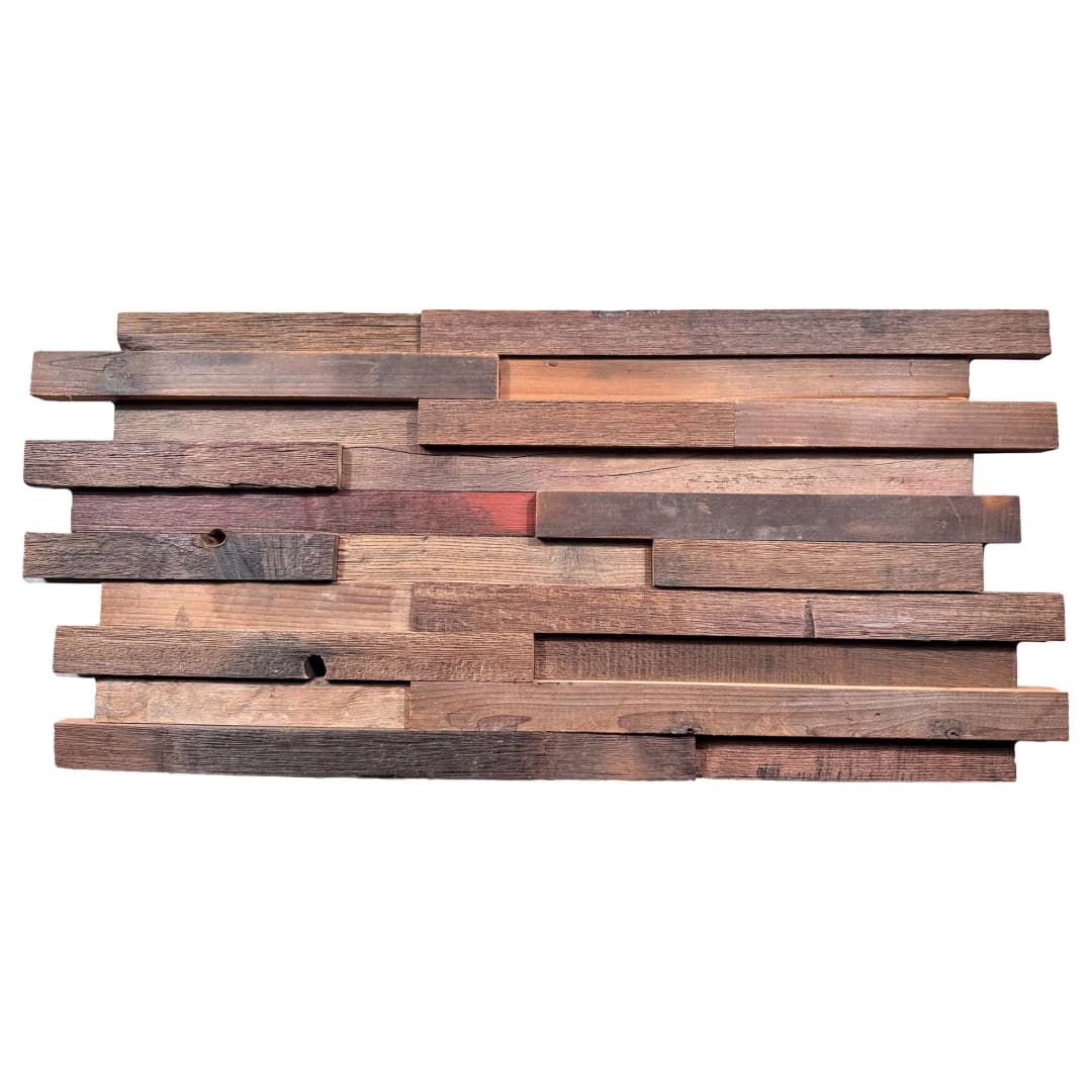 Mosaico Madera Old Boat Bco Nat Liston 30x60 cm