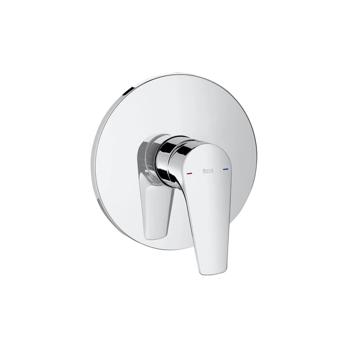 Mezclador Ducha Atlas Empotrado 1 Vía A5a2290c00 Cromo