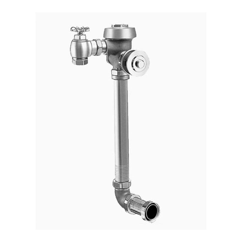 Fluxor Royal WC Empotrado con Pulsador Tubo Recto Cromado 6 lts