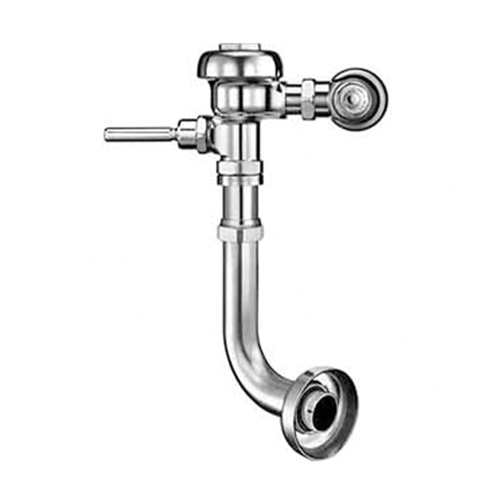 Fluxor Regal WC Expuesto Tubo Curvo Accionamiento Manual Cromado 6 lts