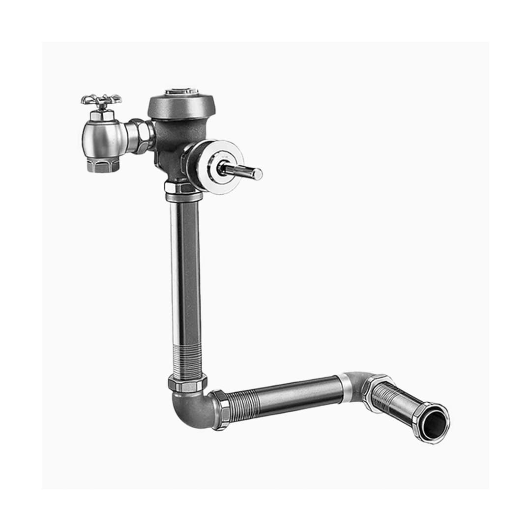 Fluxor Royal WC Oculto Entrada Posterior Accionamiento Manual Cromado 4,8 lts