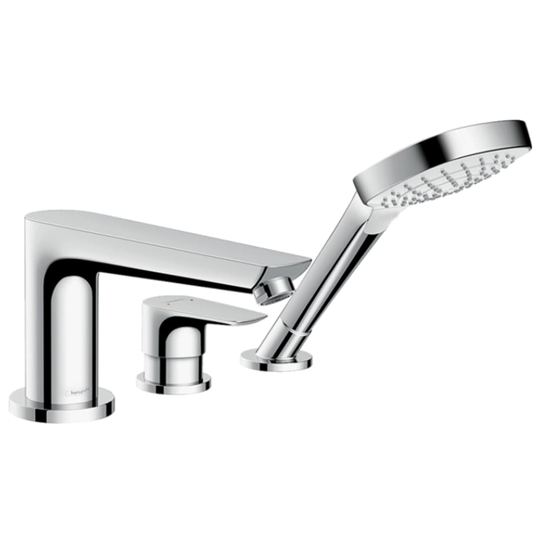 Griferia Borde Tina Talis E Triforo C/Ducha Fono, Soporte 71731000 Cromo