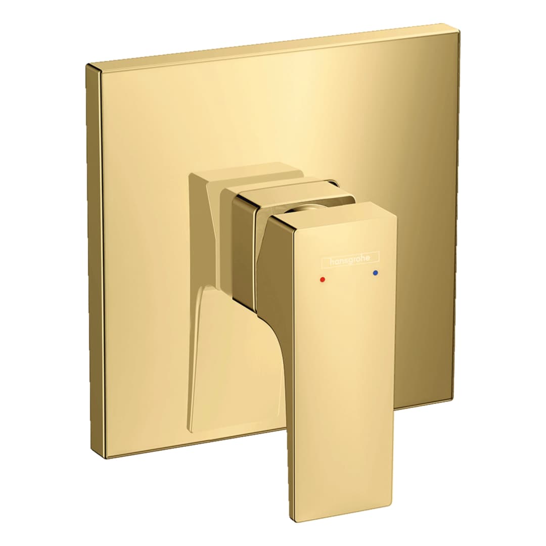 Embellecedor Receptáculo Metropol 1 vía Polished Gold