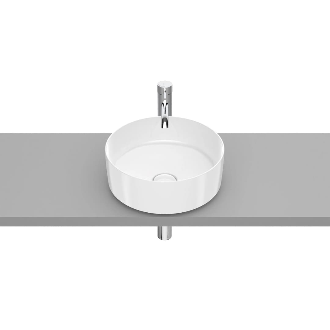 Lavamanos Inspira Round Blanco con Desagüe
