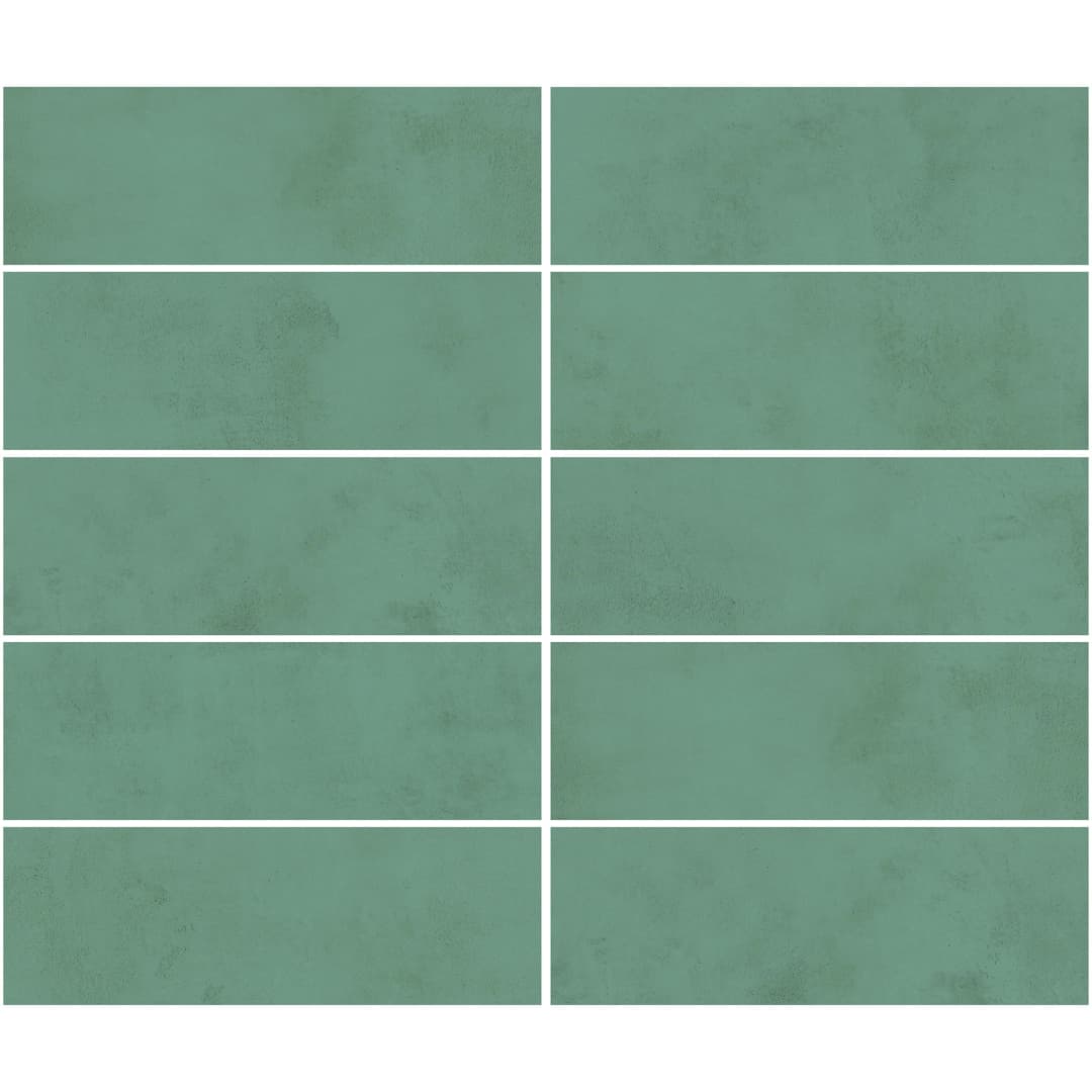 Cerámica Muro Spring Verde Brillante Bold 20x60 cm