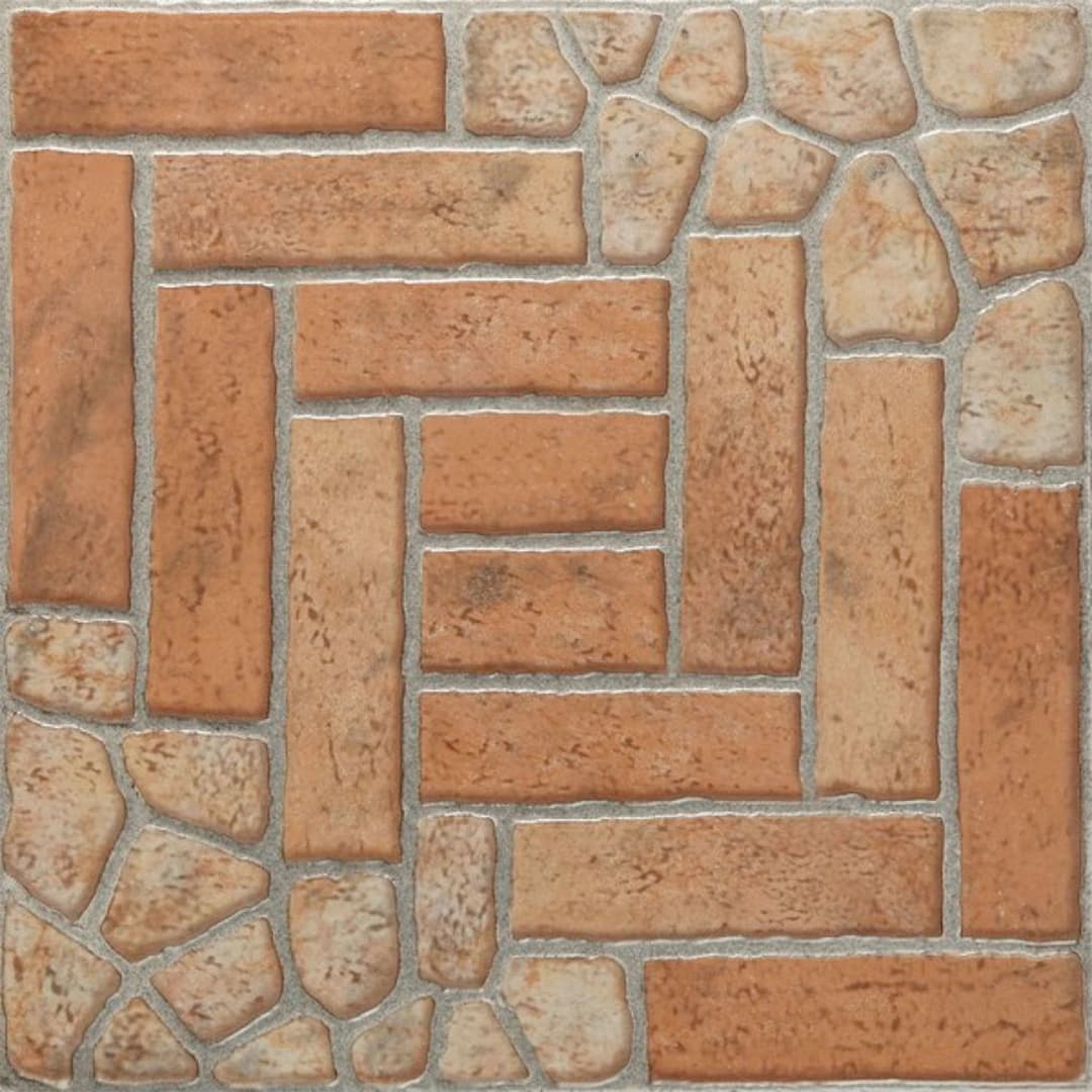 Cerámica Ripio Ladrillo Mate 45x45 cm