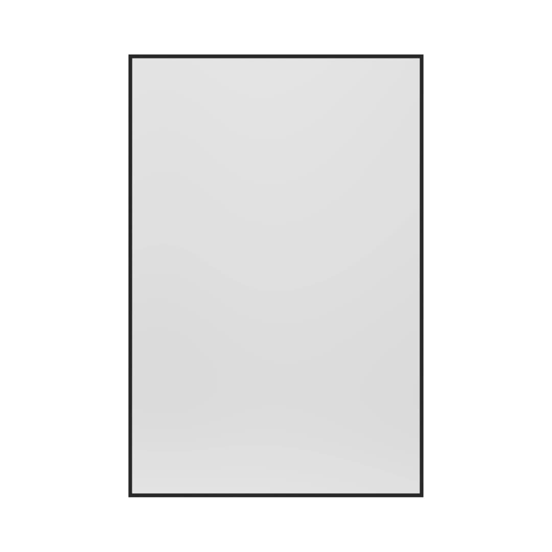 Espejo Lyle Rectangular Negro 60x90 cm