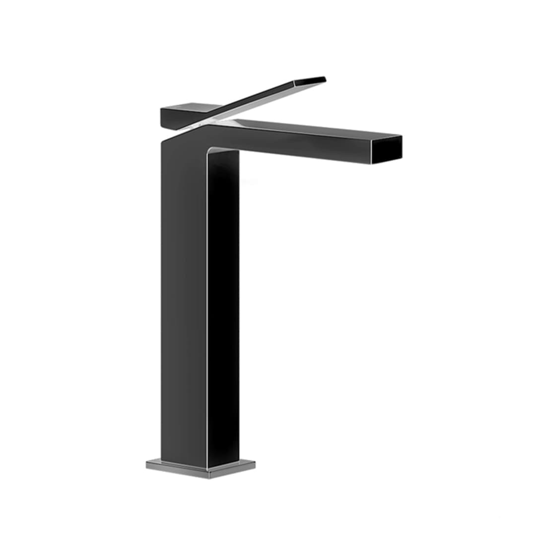 Grifo alto de Lavamanos Rettangolo K sin desagüe Black XL