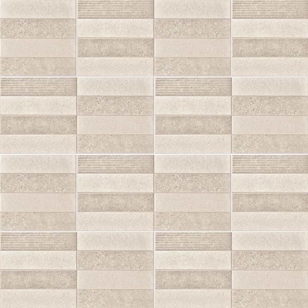 Cerámica Muro Asphalt Grit Gris Claro Mate 30x60 cm