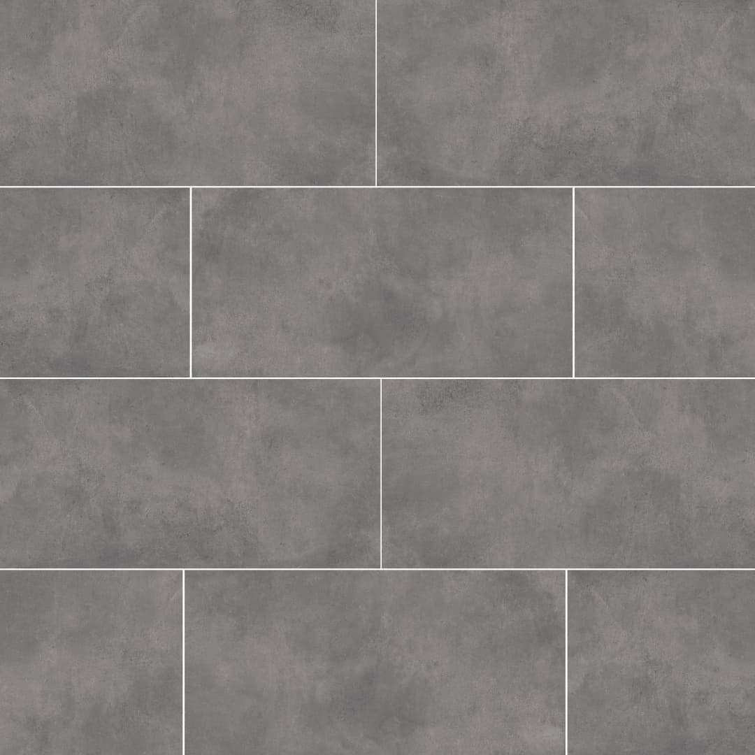 Porcelanato Revive Concrete Grey Lapato 80x80 cm