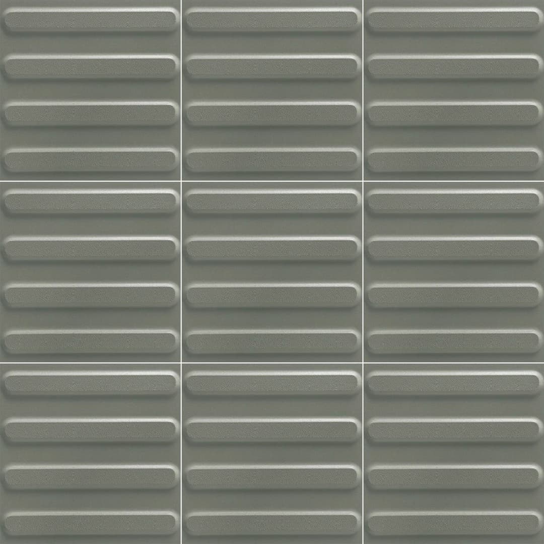 Porcelanato Blind Paviment Safety Go Gris 30x30 cm