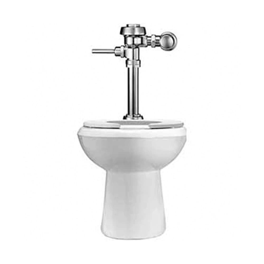 WC Wets Descarga a Piso con Fluxor Royal Blanco