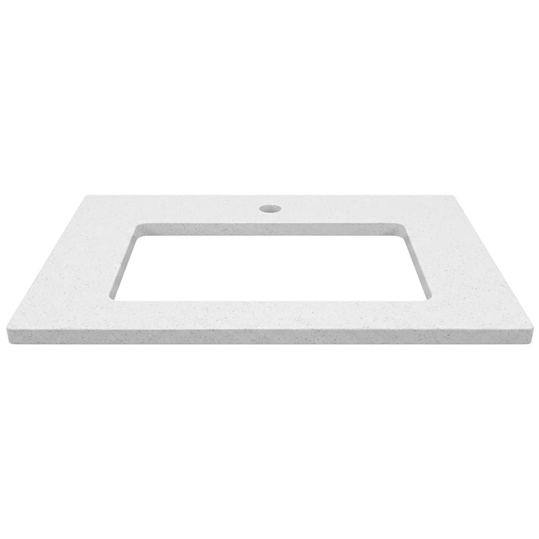 Cubierta Rain para Mueble de Baño 600 mm Blanco