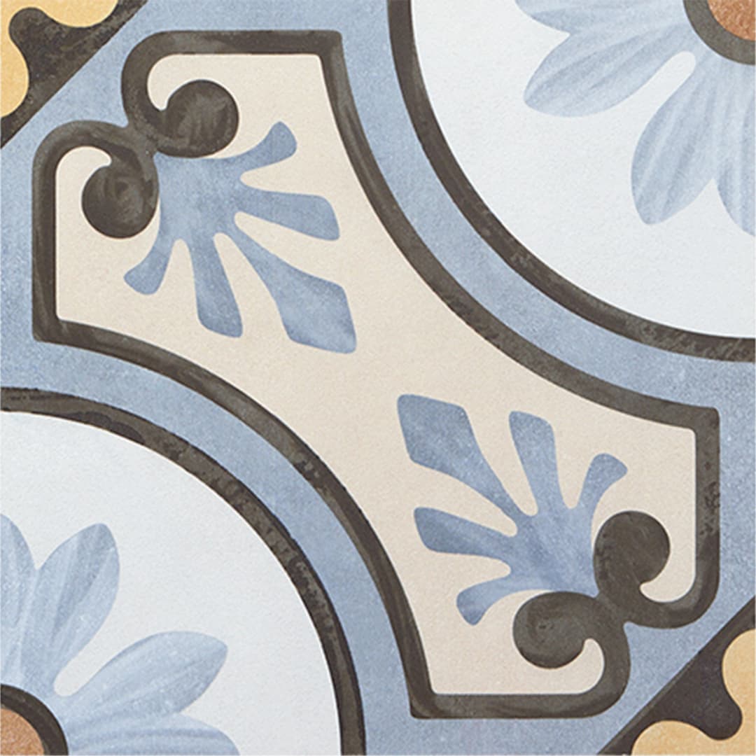 Porcelanato Victorian 01 Multicolor Mate 20x20 cm